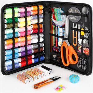 Sewing Kit for Adults,Maxfanay Needle and Thread Kit for Sewing,Professional